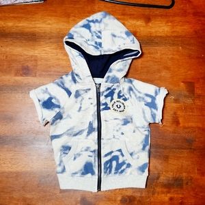 True Religion Wave short sleeve boys hoodie